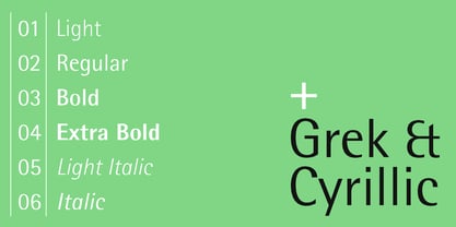 Rotis Semi Sans Font Poster 5